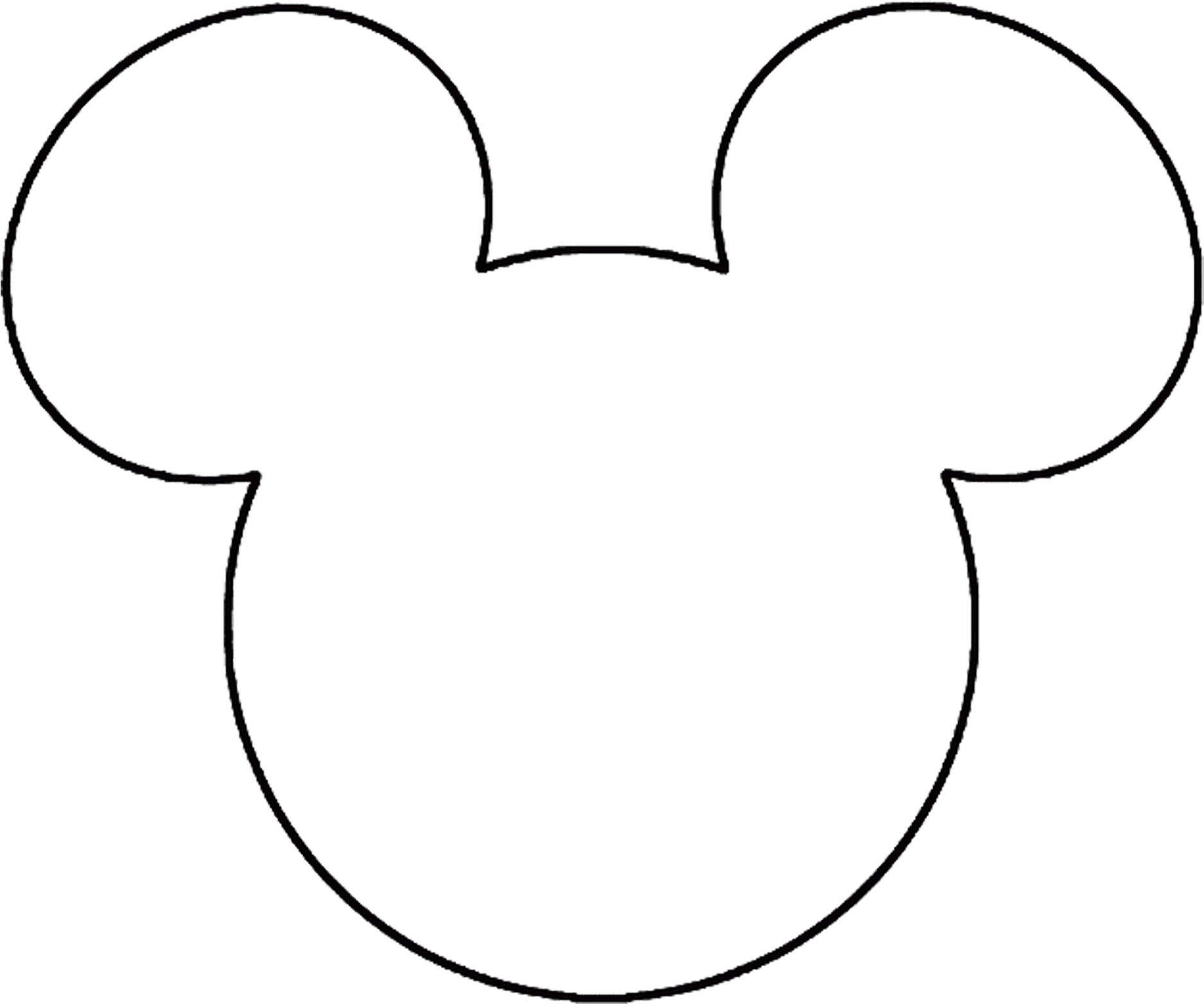 Image Result For Mickey Mouse Hand Template - Mickey Mouse - Transparent PNG Free Download | PNGio