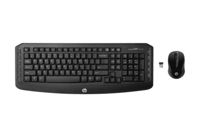 Hp Wireless Keyboard Mouse - Hp Wireless Classic Desktop Keyboard And Mouse - Transparent PNG Free Download | PNGio