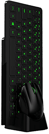 Gaming Keyboard & Mouse - Razer Turret Living Room Gaming Mouse And Lapboard - Transparent PNG Free Download | PNGio