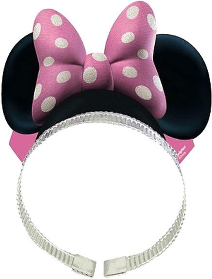 Minnie Mouse Headbands - Minnie Mouse Decoration Kit With Minnie Ears - Transparent PNG Free Download | PNGio