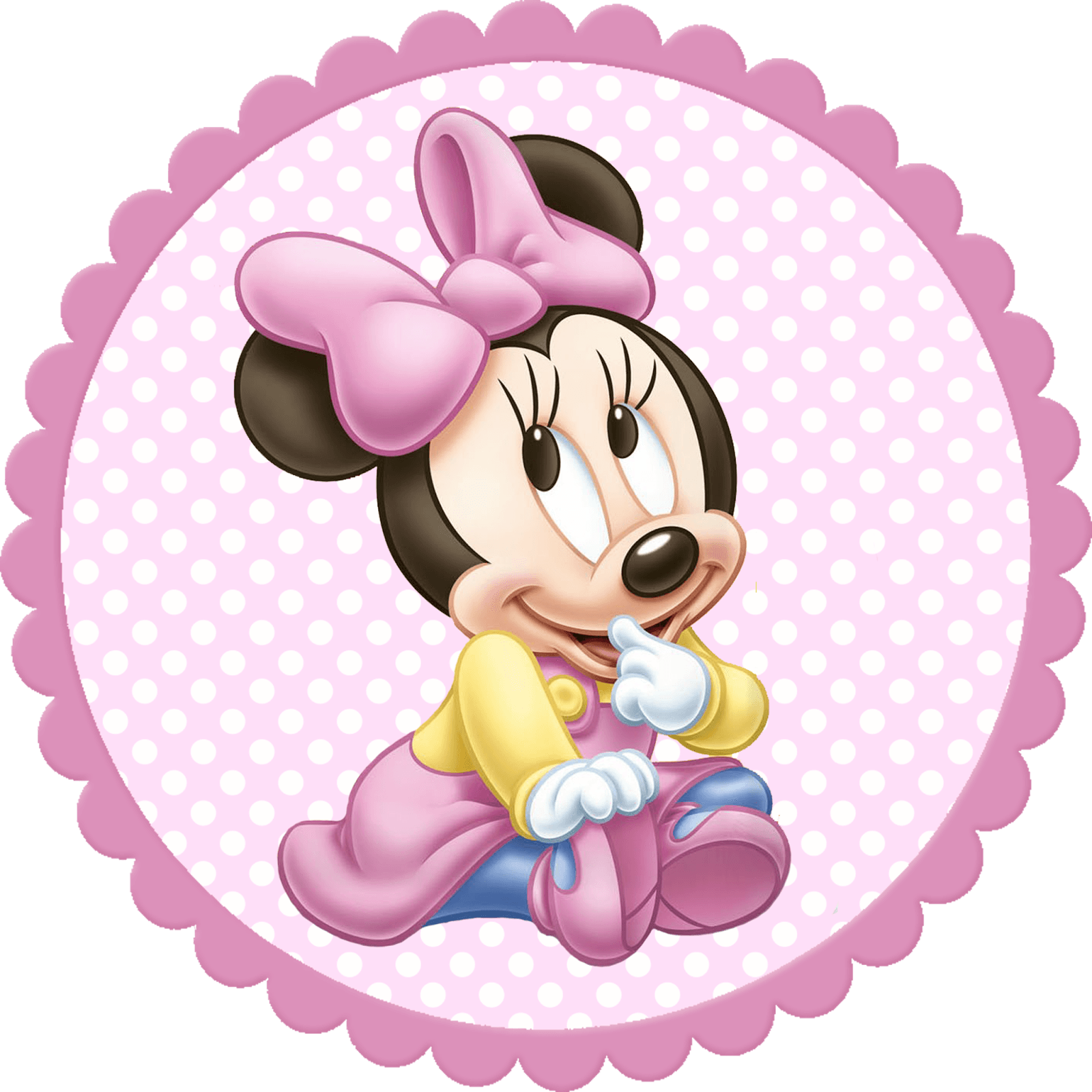 Minnie Mouse Bebe Png Image Library Stock - Minnie Mouse 1st Birthday - Transparent PNG Free Download | PNGio