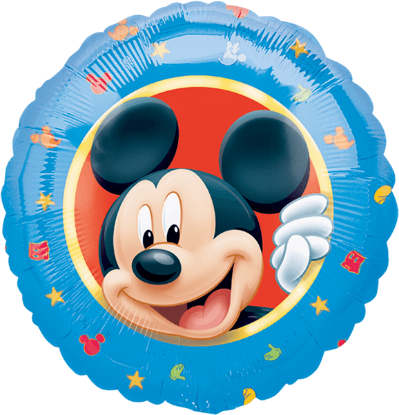 Disney Mickey Mouse - Mickey Mouse Foil Balloons - Transparent PNG Free Download | PNGio