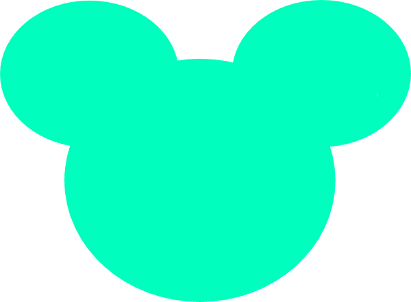 Mickey Mouse Outline Clip Art - Mickey Mouse Heads Black - Transparent PNG Free Download | PNGio
