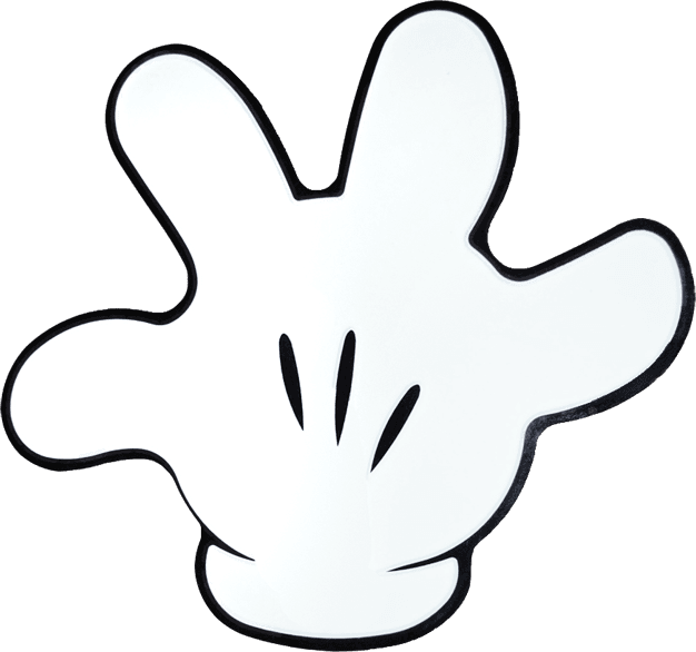 Mickey Mouse Hands Png - Guantes De Mickey Mouse - Transparent PNG Free Download | PNGio