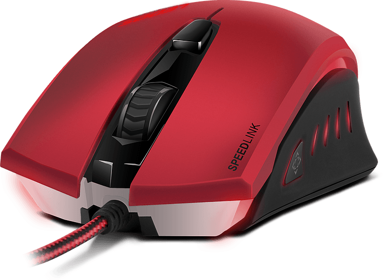 Speedlink Ledos Gaming Mouse Red - Speedlink Ledos Gaming Mouse - Transparent PNG Free Download | PNGio