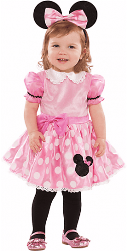 Little Pink Minnie Mouse Costume - Pink Minnie Mouse Costume - Transparent PNG Free Download | PNGio
