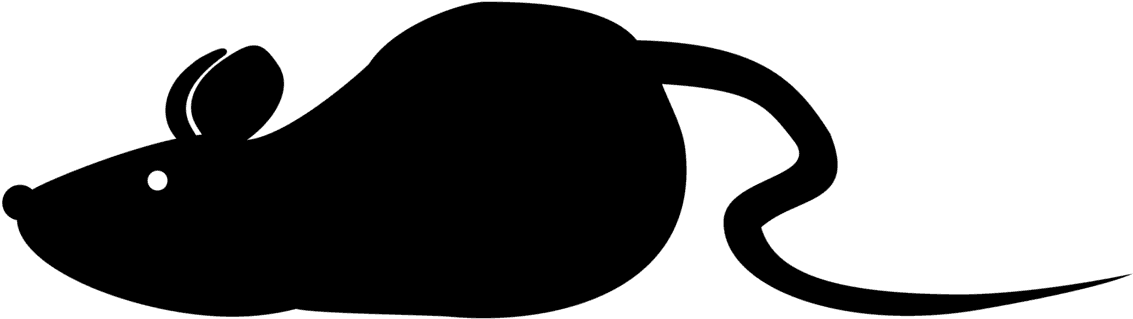 Cat Computer Mouse Silhouette Minnie Mouse - Mouse Silhouette Png - Transparent PNG Free Download | PNGio