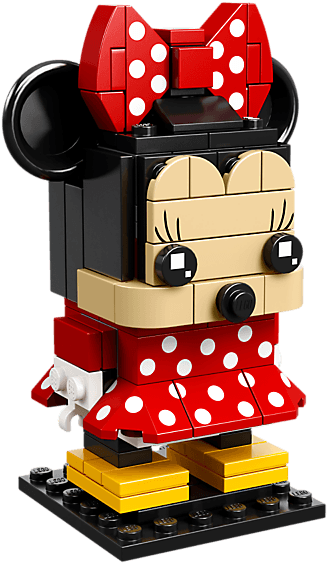 Minnie Mouse - Brickheadz Minnie Mouse - Transparent PNG Free Download | PNGio