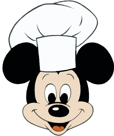 Mickey Mouse Clipart Chef - Chef Mickey Mouse Clipart - Transparent PNG Free Download | PNGio