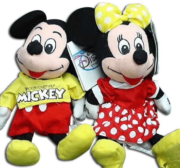 Mickey And Minnie Mouse Disney Store Plush Sets - Disney Store Plush Spirit Of Mickey Bean Bag Mickey - Transparent PNG Free Download | PNGio