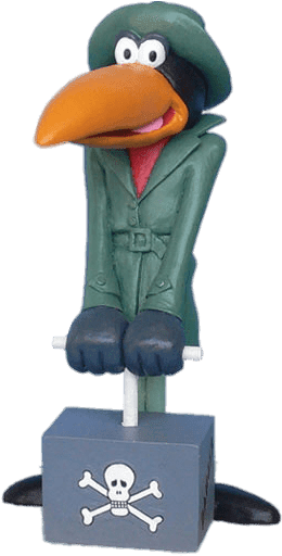 Danger Mouse Stiletto Figurine - Danger Mouse - Transparent PNG Free Download | PNGio