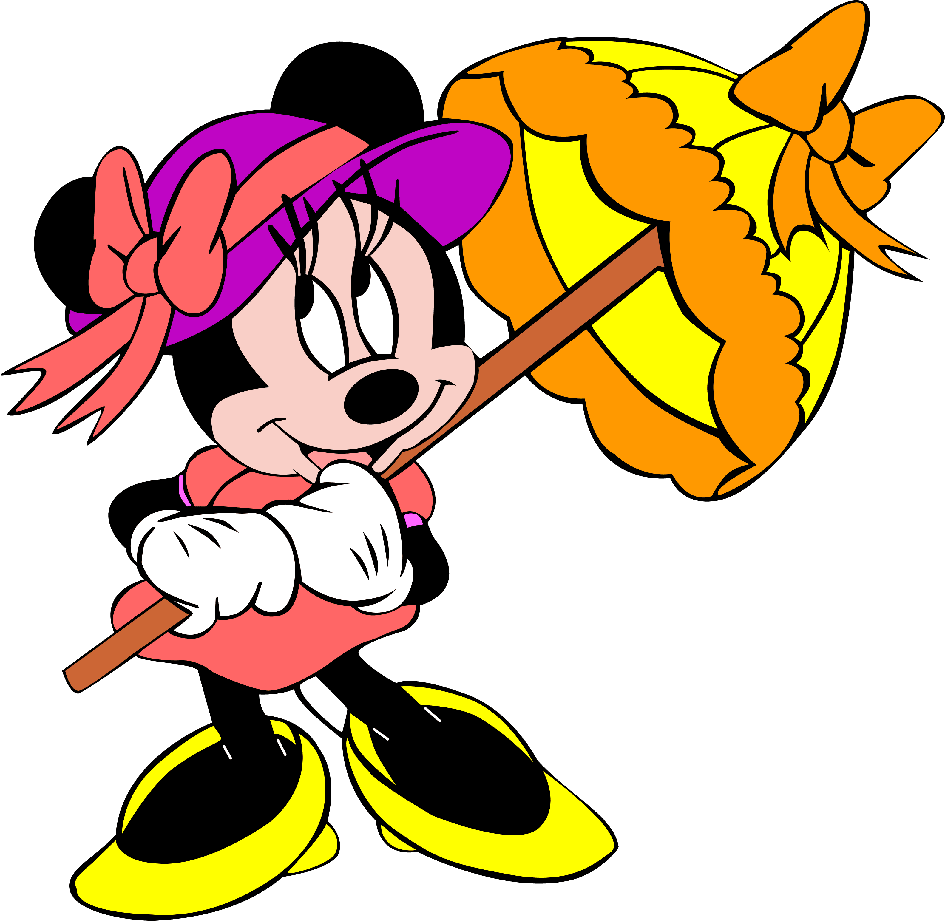 Cute Mouse Cartoon - Cute Minnie Mouse - Transparent PNG Free Download | PNGio