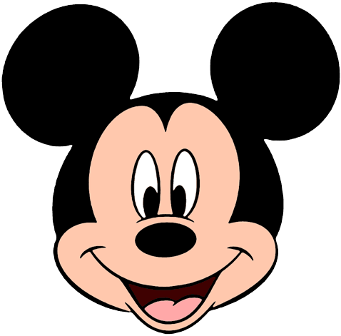 Deluxe Minnie Mouse Cartoon Face Mickey Mouse Clip - Mickey Mouse Face Png - Transparent PNG Free Download | PNGio