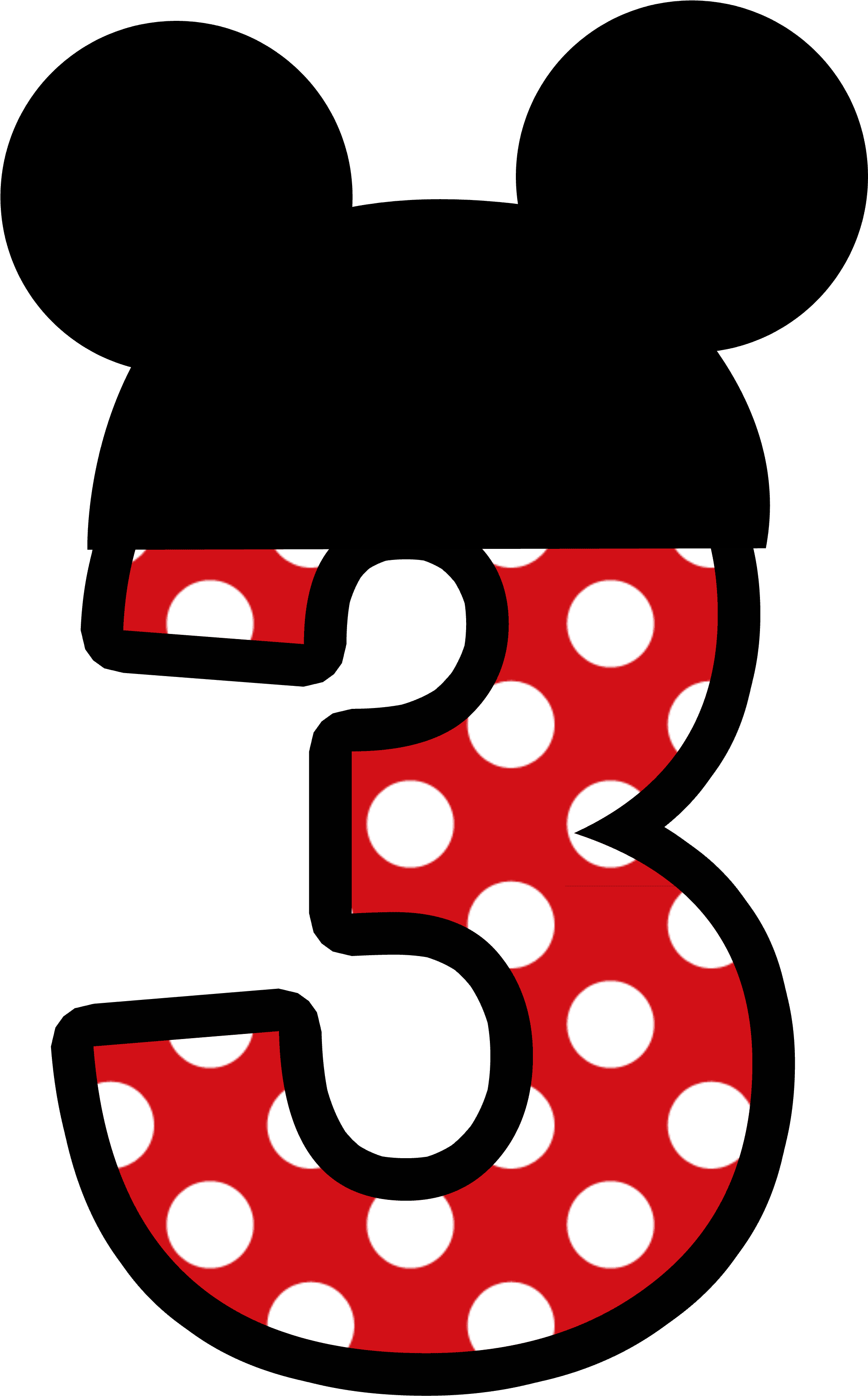 Mickey Mouse Clipart Number - Number 5 Mickey Mouse - Transparent PNG Free Download | PNGio