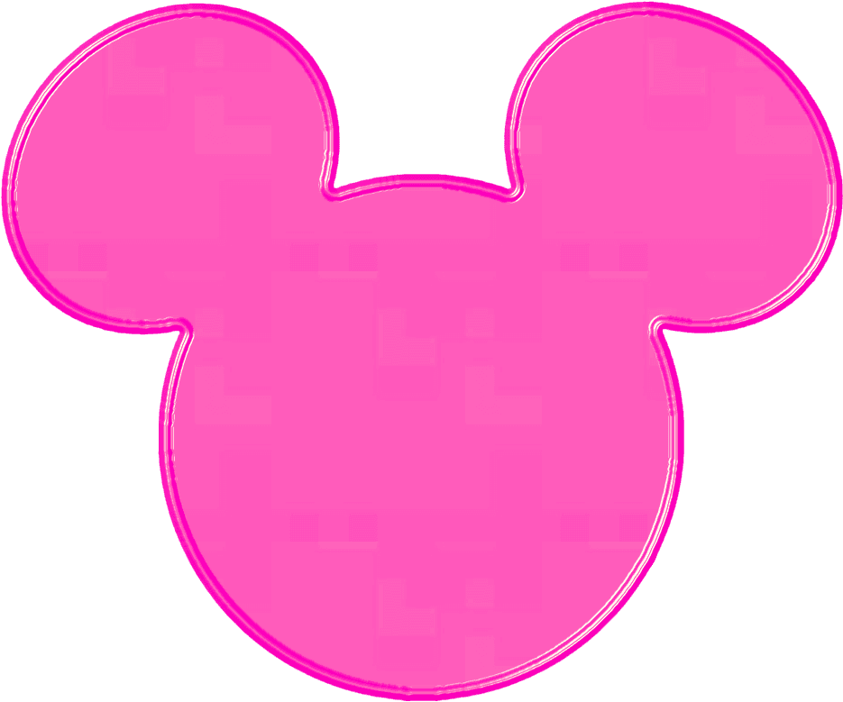 Mickey The Walt Disney - Pink Minnie Mouse Head - Transparent PNG Free Download | PNGio