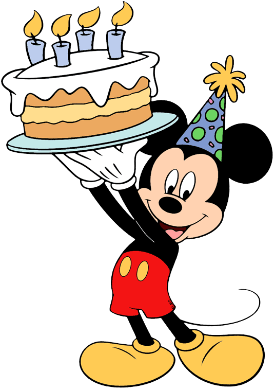 Mickey Mouse Birthday Cake - Mickey Mouse Birthday Coloring Pages - Transparent PNG Free Download | PNGio