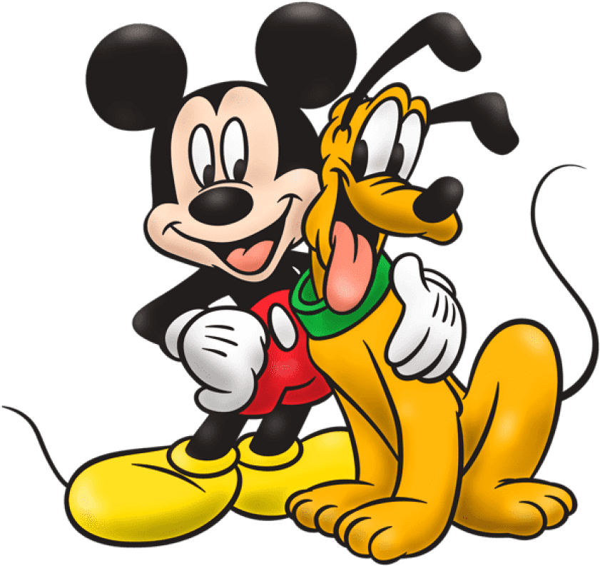 Free Png Download Mickey Mouse And Pluto Png Clipart - Mickey Mouse Y Pluto Png - Transparent PNG Free Download | PNGio