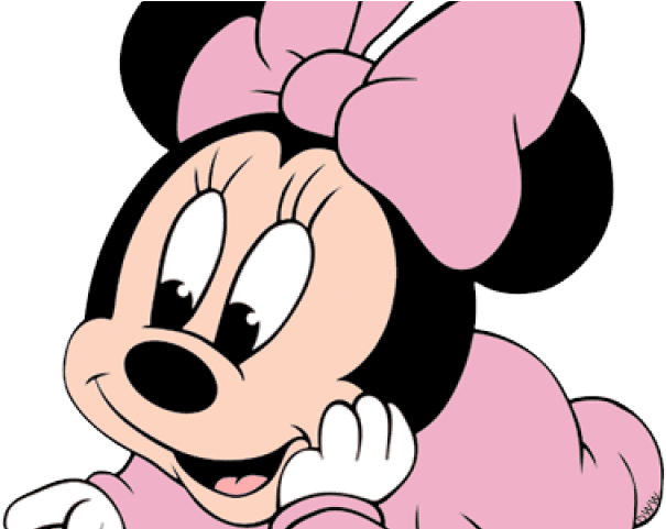 Minnie Mouse Clipart Leopard Print - Baby Minnie Mouse Drawing - Transparent PNG Free Download | PNGio