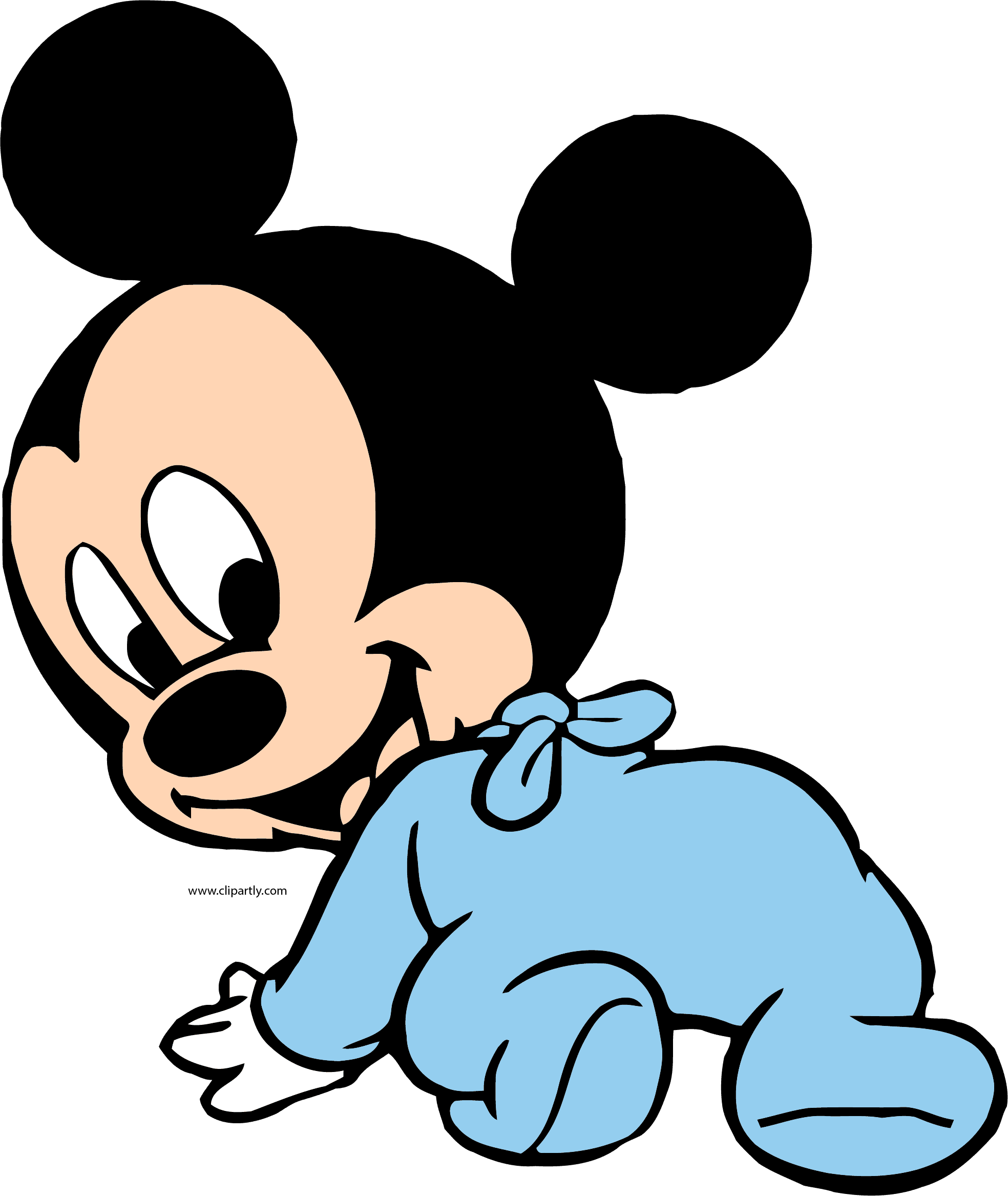 Jpg Transparent Download Png Clipartly Com - Baby Mickey Mouse Clipart - Transparent PNG Free Download | PNGio