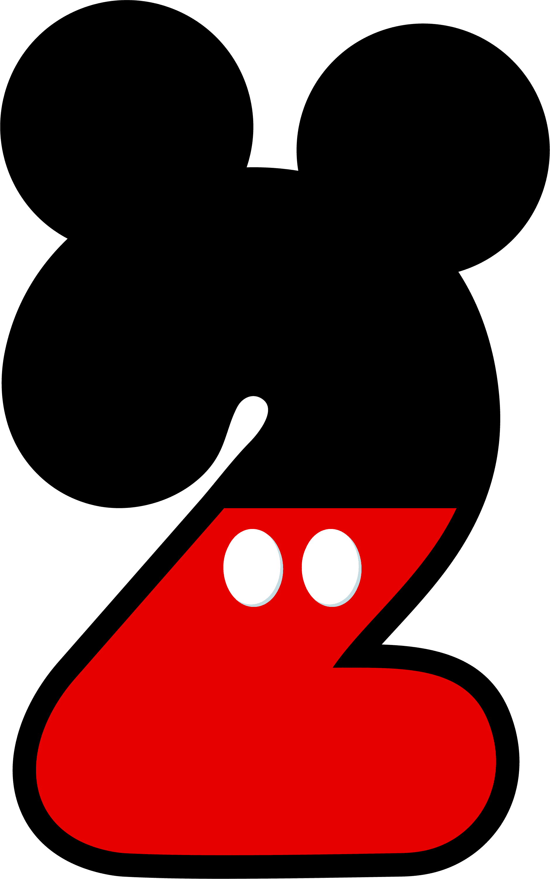 Ibkahamlylb6vc - Numero 2 Mickey Mouse - Transparent PNG Free Download | PNGio