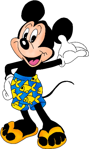 Holiday On The Png Disney Picks Mickeymouseholiday - Mickey Mouse On The Beach - Transparent PNG Free Download | PNGio