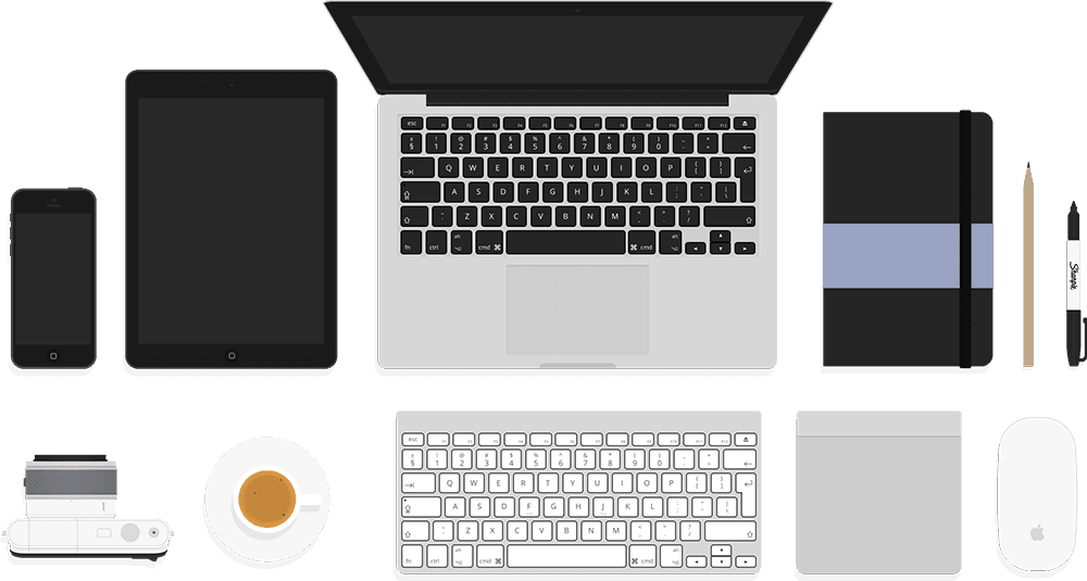 Mockup - Flat Design Apple Mouse - Transparent PNG Free Download | PNGio