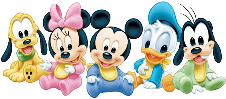 Disney Baby Png - Baby Mickey Mouse And Friends - Transparent PNG Free Download | PNGio