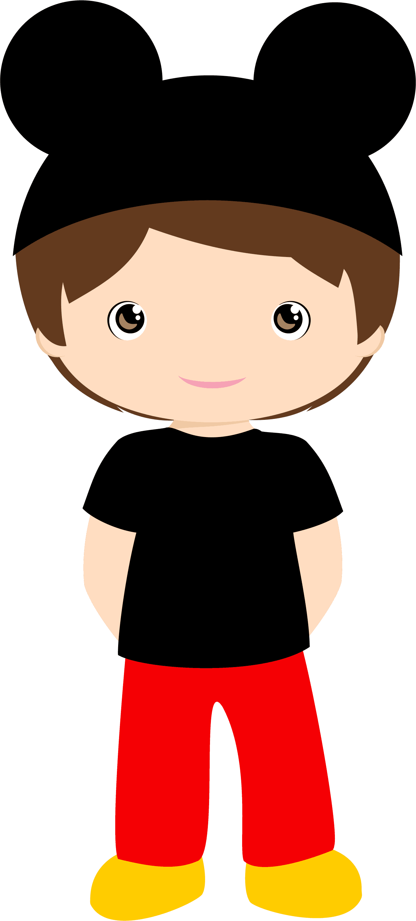 Llama Clipart Disney - Mickey Mouse Boy Clipart - Transparent PNG Free Download | PNGio