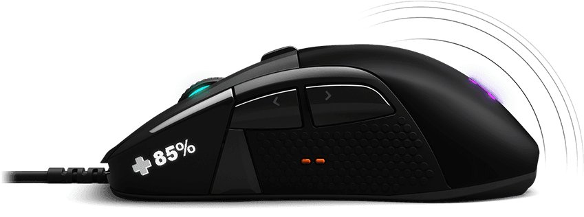 Rival - Steel Series Gaming Mouse - Rival 700 - Black (pc) - Transparent PNG Free Download | PNGio