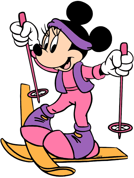 Disney Skiing Clip Art Disney Clip Art Galore - Skiing Mickey Mouse - Transparent PNG Free Download | PNGio