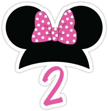 Minnie Mouse 2nd Birthday Png - Transparent PNG Free Download | PNGio