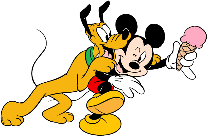 Related Wallpapers - Mickey Mouse With Ice Cream - Transparent PNG Free Download | PNGio