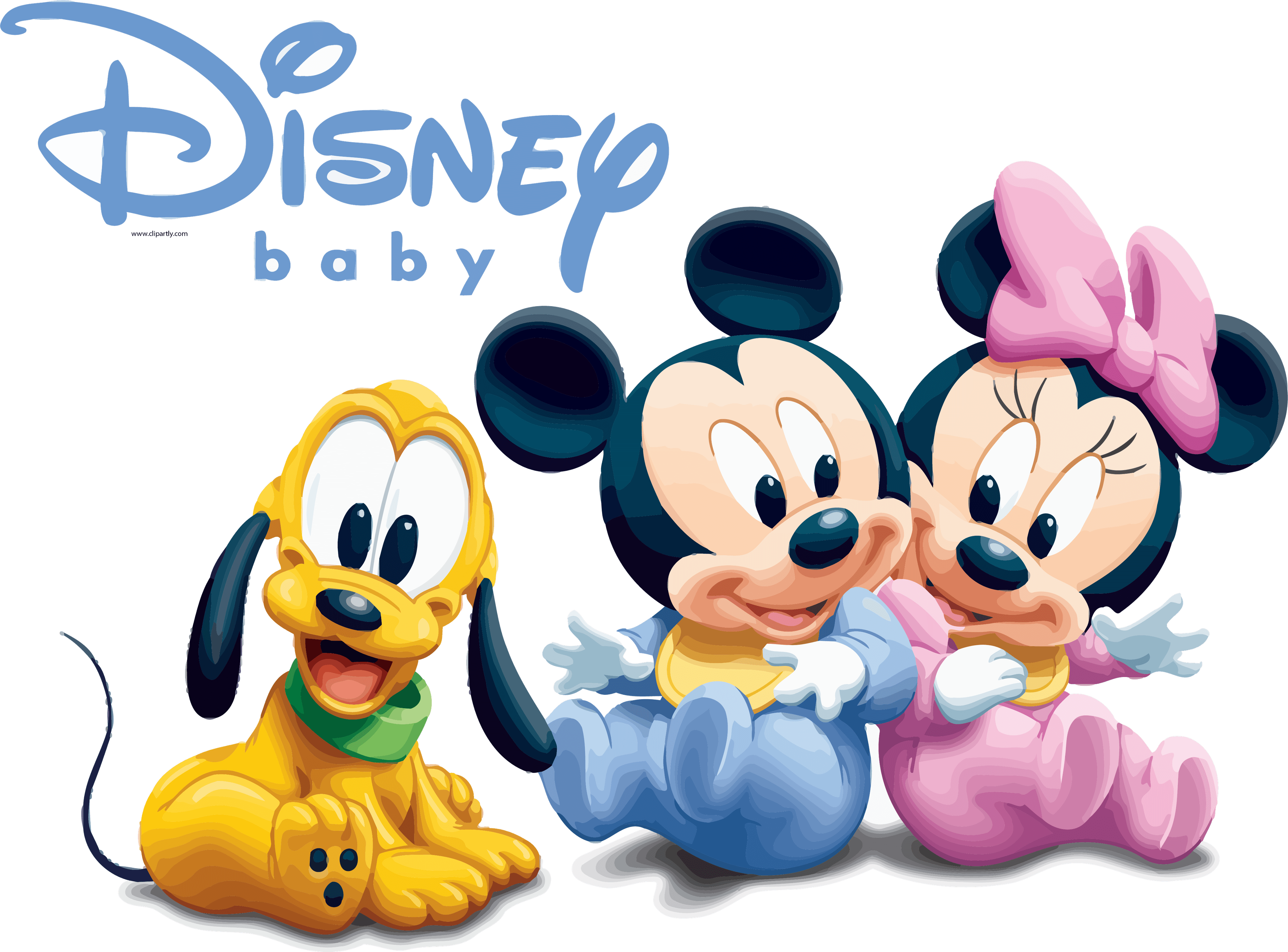 Disney Clipart Wallpaper - Baby Mickey And Minnie Mouse Png - Transparent PNG Free Download | PNGio