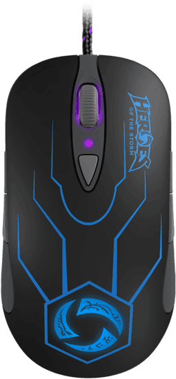 “heroes Of The Storm Has Been Such A Highly Anticipated - Steelseries Sensei Raw Heroes Of The Storm Gaming Mouse - Transparent PNG Free Download | PNGio