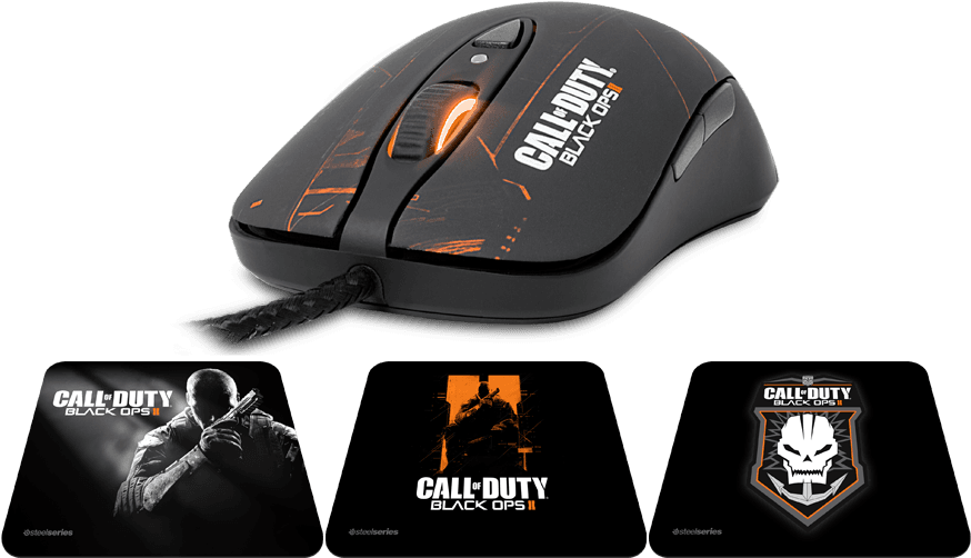 Steelseries Announces Peripherals For Black Ops - Call Of Duty Bo2 Mouse - Transparent PNG Free Download | PNGio