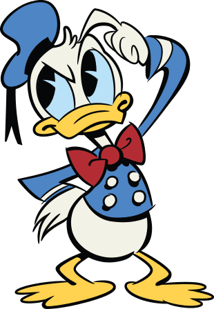 Mickey Mouse Cartoon Donald - Transparent PNG Free Download | PNGio