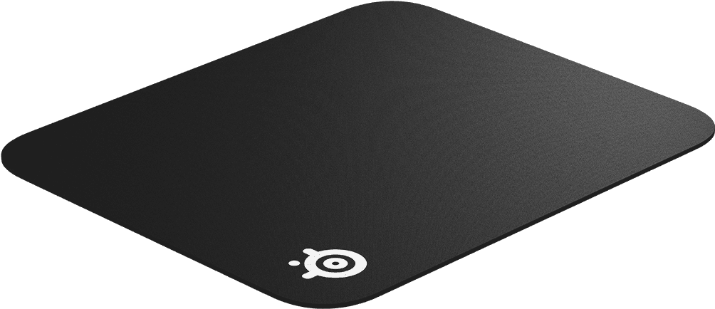 Products >mousepads >qck Series - Steelseries 63003 Qck+ Gaming Mouse Pad - Black - Transparent PNG Free Download | PNGio