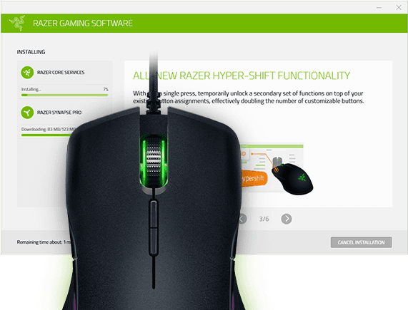 All-new Razer Hypershift - Razer Lancehead Tournament Edition Gaming Mouse Black - Transparent PNG Free Download | PNGio