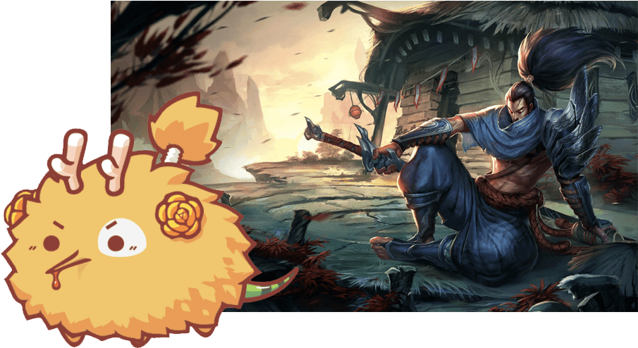 Axie Yasuo - Samurai Yasuo 1 Mouse Pads - Transparent PNG Free Download | PNGio