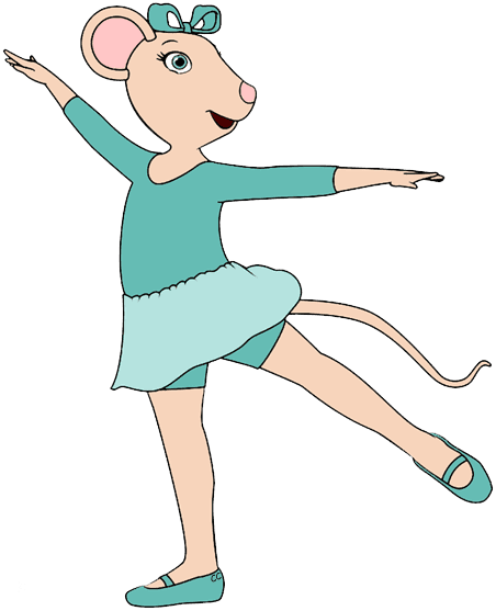 Alice - Angelina Ballerina Ballerina Mouse Silhouette - Transparent PNG Free Download | PNGio
