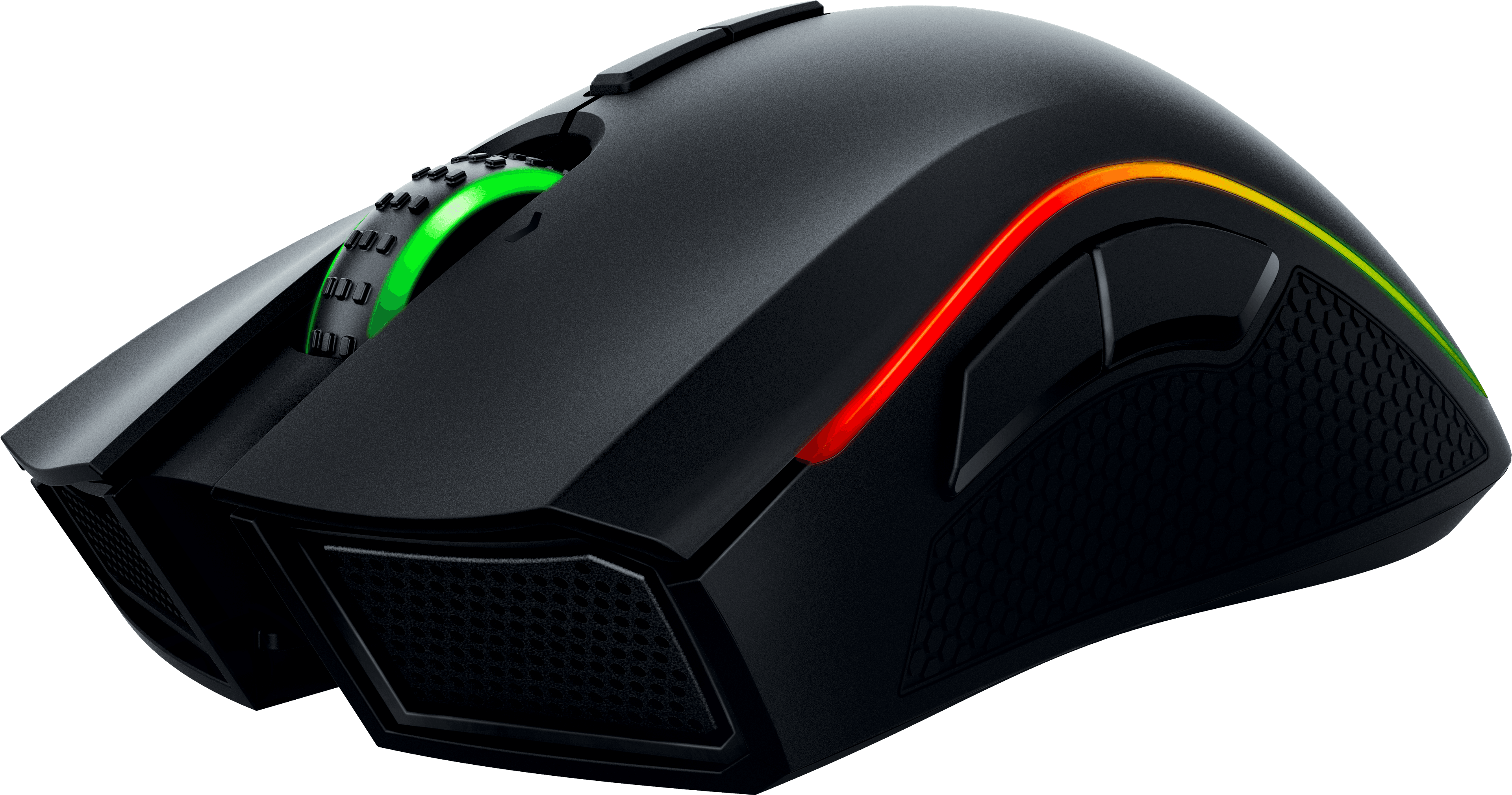 Razer Refreshes Wireless Mamba With 16,000 Dpi Sensor, - Razer Mamba 16000 Dpi Gaming Mouse - Transparent PNG Free Download | PNGio