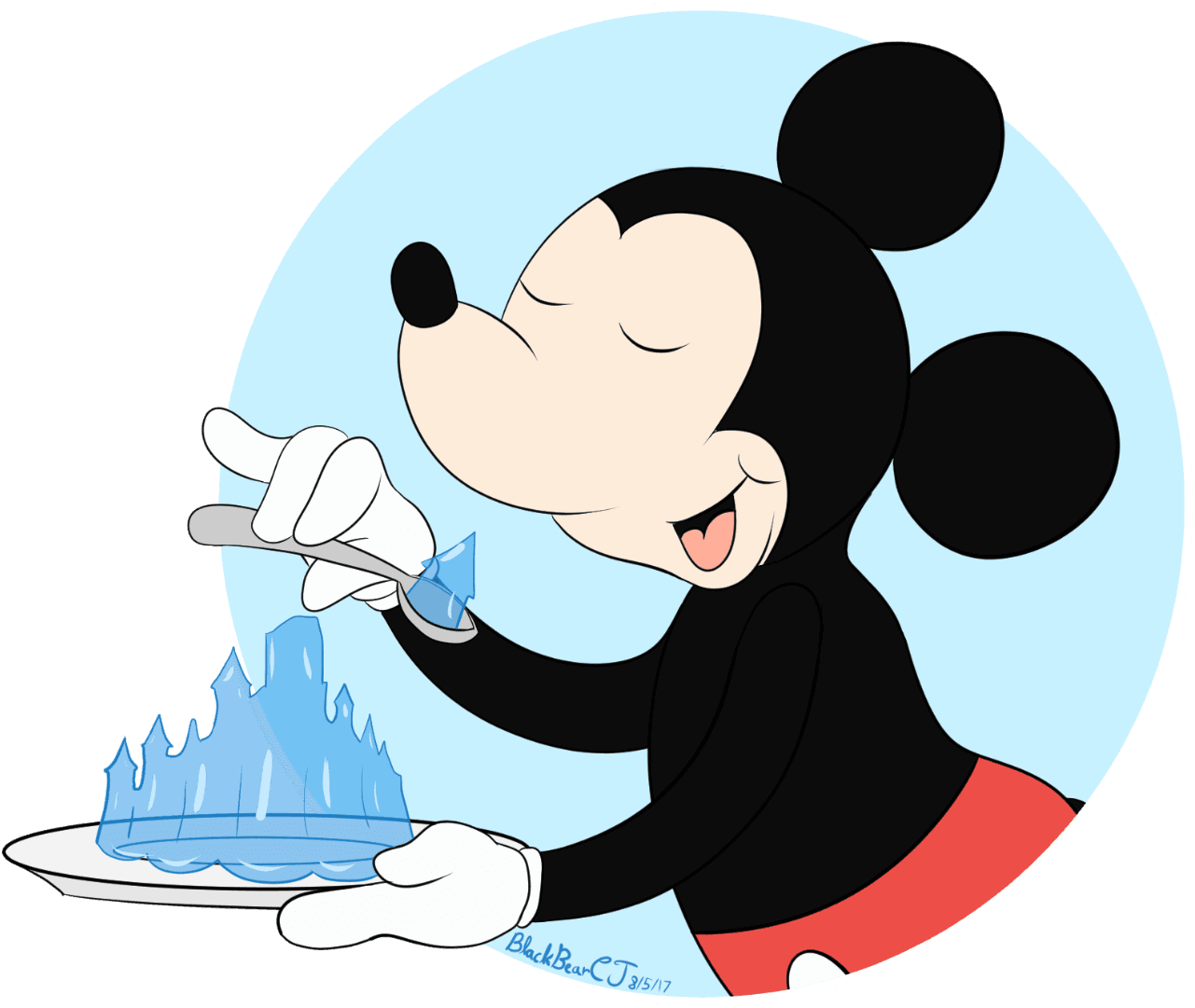 Jello Castle - Pissing On Mickey Mouse - Transparent PNG Free Download | PNGio