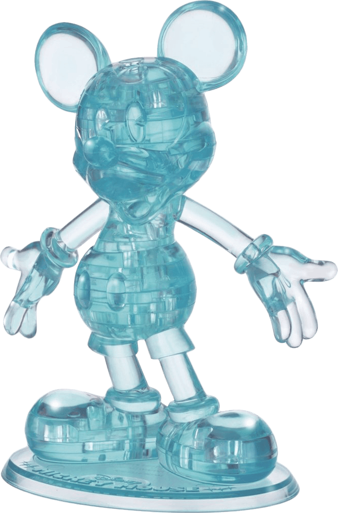 Disney - 3d Crystal Puzzle Disney Mickey Mouse - Transparent PNG Free Download | PNGio