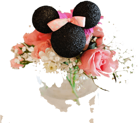 Filtro Gallina Pintadita Limpiar Todo - Minnie Mouse Flower Center Piece Ideas - Transparent PNG Free Download | PNGio