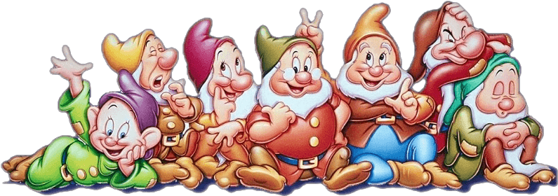 ¿a Que Enanito De Blancanieves Os Pareceis Mas - Seven Dwarfs Snow White Mouse Pad - Transparent PNG Free Download | PNGio