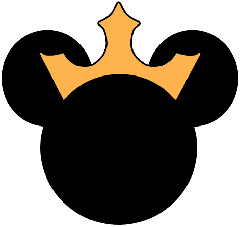 Minnie Basic Crown - Disney Mouse Ears With Crown - Transparent PNG Free Download | PNGio