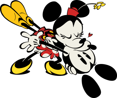 Mickey Minnie Artwork 1 - Mickey Mouse - Transparent PNG Free Download | PNGio