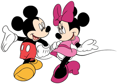 Mickey Y Minnie Enamorados - Mickey And Minnie Mouse - Transparent PNG Free Download | PNGio