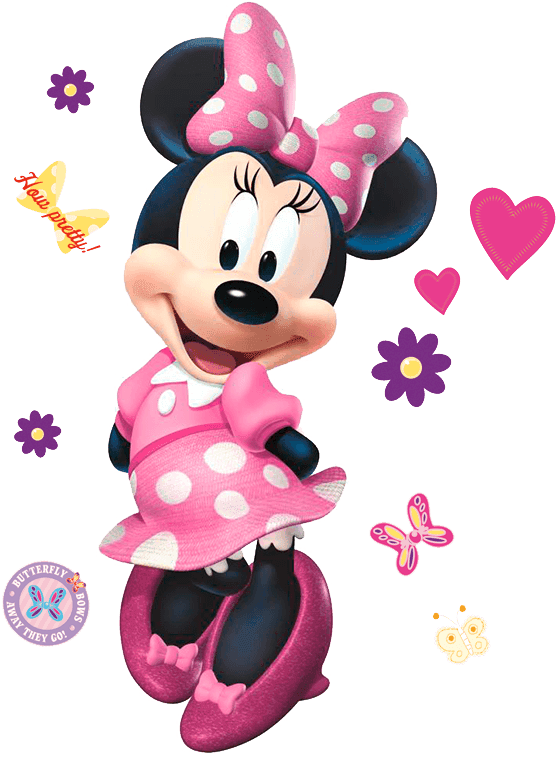 45 Cm De Ancho - Minnie Mouse Full Body - Transparent PNG Free Download | PNGio
