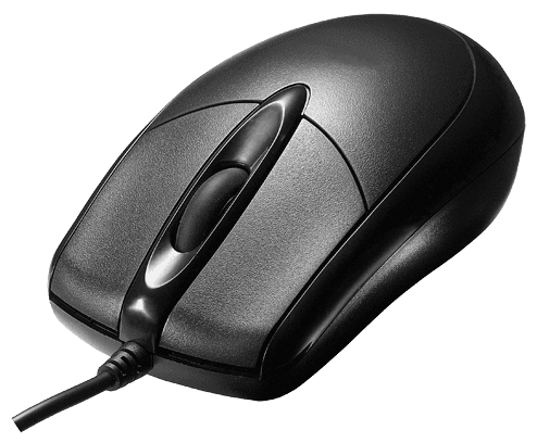 Perixx Perimice-201p B 10042 Wired Ps/2 Mouse - Black - Transparent PNG Free Download | PNGio